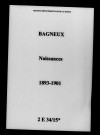 Bagneux. Naissances 1893-1901