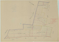 Saint-Remy-sur-Bussy (51515). Section B1 échelle 1/2500, plan mis à jour pour 1957, plan non régulier (papier)