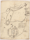 Abbaye de Saint-Pierre d'Hautvillers. Plan du moulin de Champillon, 1753.