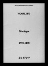 Noirlieu. Mariages 1793-1870