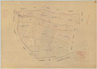 Herpont (51292). Section B1 échelle 1/2500, plan mis à jour pour 1940, plan non régulier (papier)