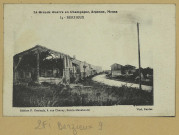 BERZIEUX. La grande guerre en Champagne, Argonne, Meuse-34-Berzieux.
Sainte-MenehouldÉdition Desingly.[vers 1916]