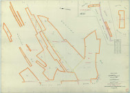 Sompuis (51550). Section ZE échelle 1/2000, plan remembré pour 1962, plan régulier (papier armé)