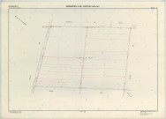 Bergères-lès-Vertus (51049). Section ZI1 échelle 1/2000, plan remembré pour 1972, plan régulier (papier armé)