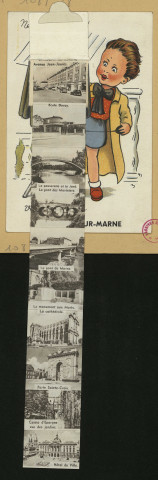 CHÂLONS-EN-CHAMPAGNE. Ne bougeons plus ! Vous allez voir Châlons-sur-Marne.
André Leconte.Sans date