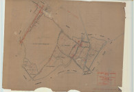 Meix-Saint-Epoing (Le) (51360). Section C3 échelle 1/2500, plan mis à jour pour 01/01/1933, non régulier (calque)