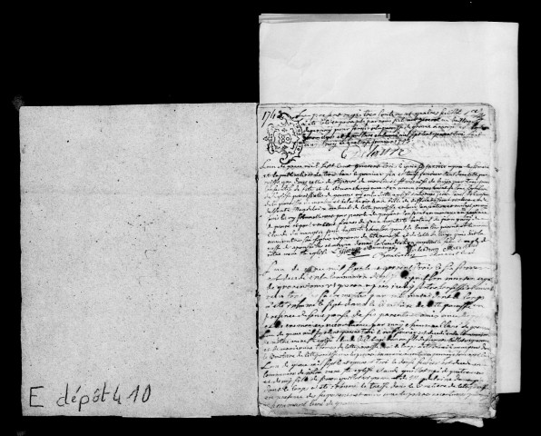 Grauves. Baptêmes, mariages, sépultures 1743-1747