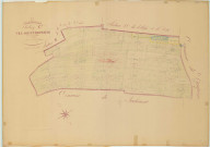 Francheville (51259). Section C échelle 1/2500, plan napoléonien sans date, plan non régulier (papier)
