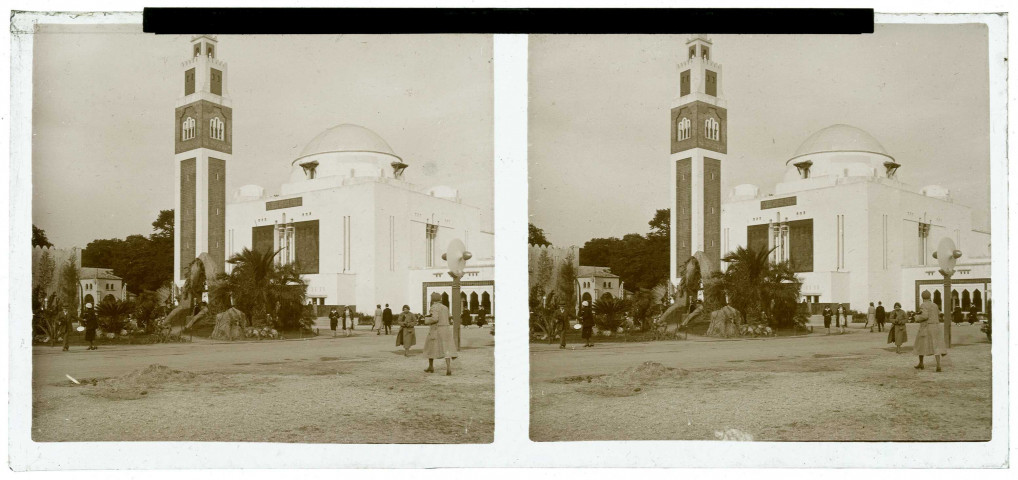 Exposition coloniale 1931 . Pavillon d'Algérie.