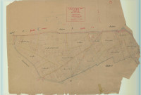 Champigny (51118). Section B échelle 1/1250, plan mis à jour pour 1934, plan non régulier (papier).