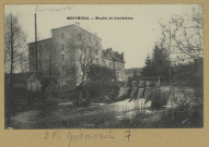 MONTMIRAIL. Moulin de Courbetaux.
(Joignyimp. Lib. H. Hamelin).Sans date