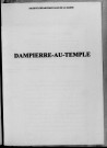 Dampierre-au-Temple. Naissances 1872