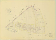 Villers-le-Sec (51635). Section D1 échelle 1/1250, plan mis à jour pour 1971, plan non régulier (papier)