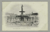 VITRY-LE-FRANÇOIS. Place d'Armes. La Fontaine.
([S.l.]Imp. Ed. P. Tavernier).Sans date