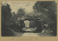 BOURSAULT. Le Pont de Rochers.