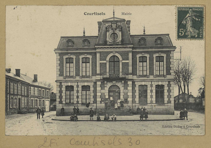COURTISOLS. Mairie.
CourtisolsÉdition Didier.[vers 1907]