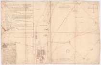 Plan et arpentage des terres de la seigneurie de La Bricogne et de Boult-sur-Suippe (1692), Nicolas Labbé