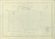 Istres-et-Bury (Les) (51302). Section ZB échelle 1/2000, plan remembré pour 01/01/1963, régulier avant 20/03/1980 (papier armé)