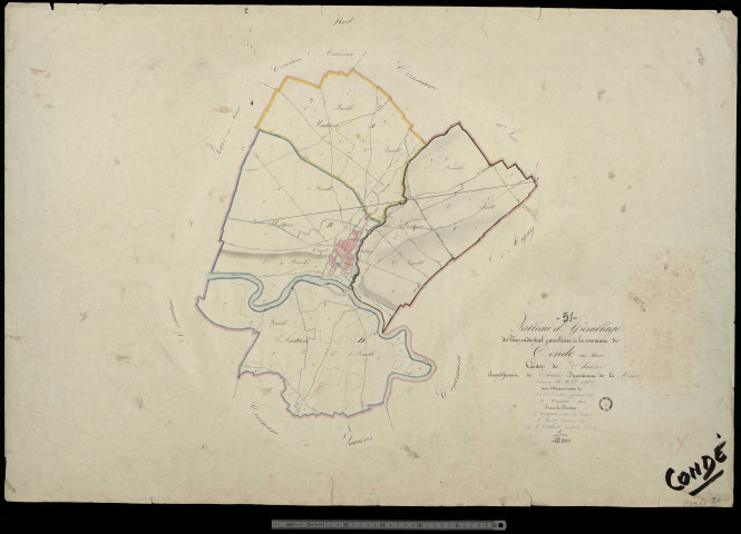 Condé-sur-Marne. Tableau d'assemblage