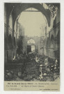 VIRGINY. 853. La Grande Guerre 1914-15 - En Champagne - Intérieur de l'Église de Virginy (Marne) / Express, photographe.
(75 - ParisImp. Baudinière).1915