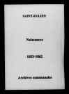 Saint-Eulien. Naissances 1853-1862