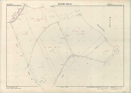 Blesme (51068). Section ZC échelle 1/2000, plan remembré pour 1976 (extension sur Bignicourt-sur-Saulx section ZH), plan régulier (papier armé)