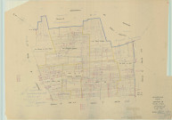 Warmeriville (51660). Section B1 échelle 1/2500, plan mis à jour pour 1958, plan non régulier (papier).