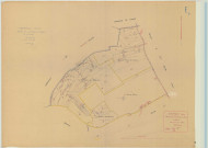 Courville (51194). Section E1 échelle 1/2500, plan mis à jour pour 1935, plan non régulier (papier).