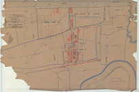 Saint-Gibrien (51483). Section A2 échelle 1/1250, plan mis à jour pour 1932 (ancienne section A1), plan non régulier (calque)
