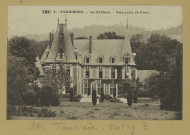TAUXIÈRES-MUTRY. 4. Tauxières. Le château, vue prise du parc / Ch. Brunel, photographe à Matougues.
MatouguesÉdition Artistiques OR Ch. Brunel.[vers 1925]