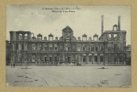 REIMS. 12. Place de l'Hôtel de Ville - Hôtel de Ville place.
ParisL.D., éd.1920