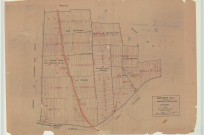 Breuvery-sur-Coole (51087). Section B4 échelle 1/2500, plan mis à jour pour 1932, plan non régulier (papier)