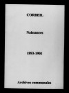 Corbeil. Naissances 1893-1901