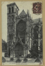 CHÂLONS-EN-CHAMPAGNE. 71- Cathédrale de Châlons-sur-Marne. Portail septentrional.
(75Paris, Anciens Etab. Neurdein et Cie, Crété succ.).[vers 1926]
