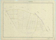 Bourgogne-Fresne (51075). Section C2 2 échelle 1/2500, plan refait pour 1954, plan régulier (papier).