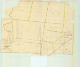 Bourgogne-Fresne (51075). Section Z2 échelle 1/2000, plan remembré pour 1956, plan régulier (papier).