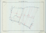 Loisy-sur-Marne (51328). Section ZN échelle 1/2000, plan remembré pour 1968 (extension sur Blacy section ZD), plan régulier (calque)