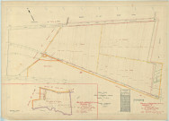 Saint-Léonard (51493). Section Y2 Y3 échelle 1/2000, plan remembré pour 1959, contient une extension sur Saint-Léonard Y3, plan régulier (papier).