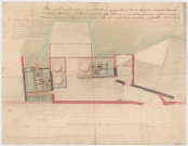 Plan de l'emplacement des moulins du chapitre de Notre Dame, 1774.