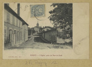 POGNY. L'Église prise du Pont du Canal / Lagrange, photographe.
Édition Lagrange.[vers 1905]