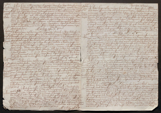 Herpont. Publications de mariage 1812-1927