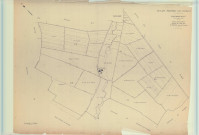 Souain-Perthes-lès-Hurlus (51553). Tableau d'assemblage échelle 1/5000, plan remembré pour 1956 (Tableau d'assemblage 2e partie), plan régulier (papier)