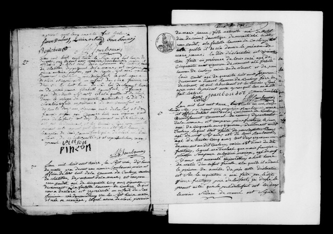 Cuchery. Naissances 1813-1822