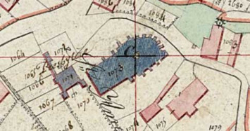 Plan cadastral de Saint-Amand-sur-Fion, 1825 (3 P 1193/14). Détail.