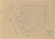 Braux-Saint-Remy (51083). Section D échelle 1/2500, plan mis à jour pour 1959, plan non régulier (papier)