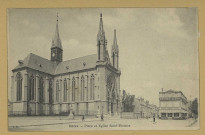 REIMS. Place et Église Saint-Thomas / T.D.