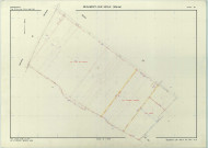Beaumont-sur-Vesle (51044). Section ZB échelle 1/2000, plan remembré pour 1977, plan régulier (papier armé).