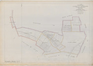 Cernay-lès-Reims (51105). Section U1 2 échelle 1/1250, plan remembré pour 1926, plan non régulier (papier).