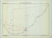 Saint-Hilaire-le-Grand (51486). Section ZX échelle 1/2000, plan remembré pour 1983, plan régulier (calque)