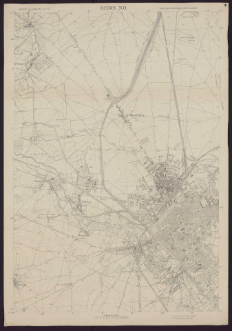 Somme-Suippe.
Service géographique de l'Armée].1918